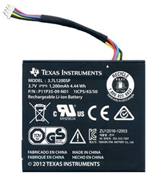 Texas Instruments TI oppladbart batteri med ledning